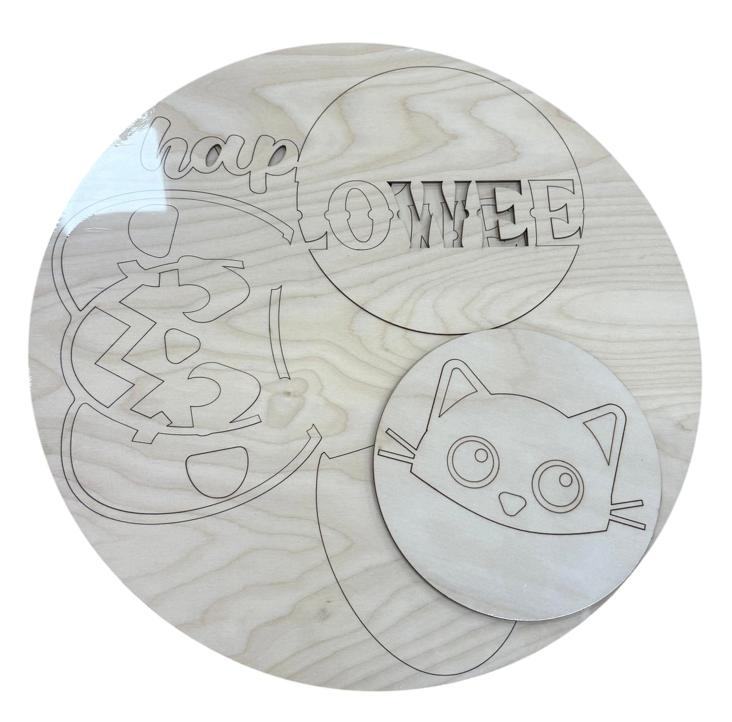 Happy Halloween! - Round Sign