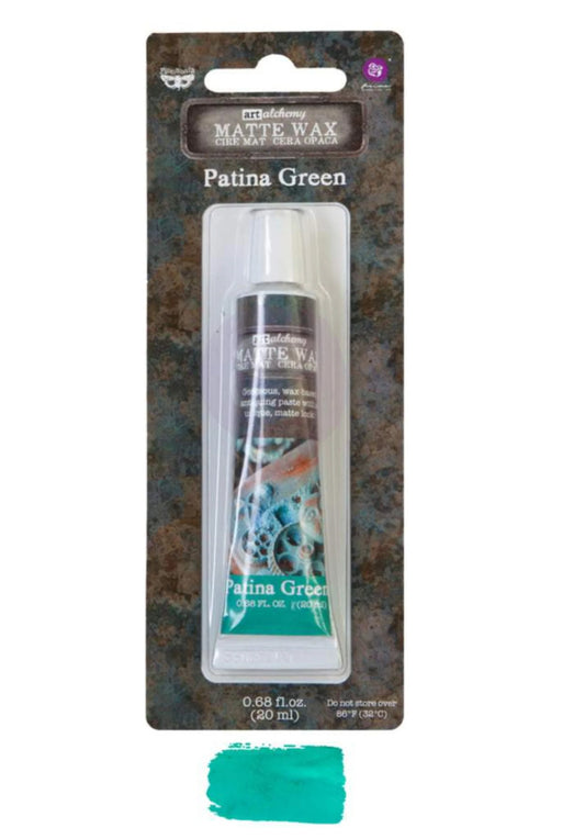 Art Alchemy Matte Wax Patina Green 0.68oz (20ml)