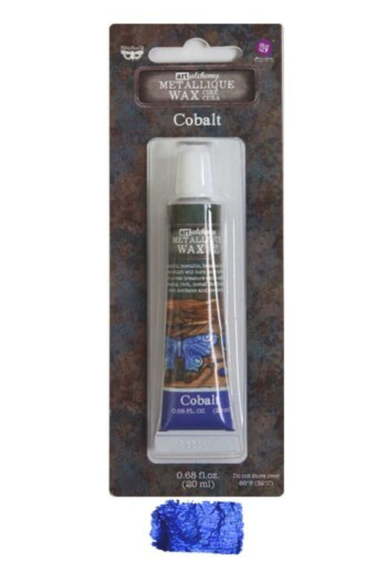 Art Alchemy Metallique Wax - Cobalt