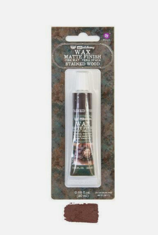 Art Alchemy Matte Wax Stained Wood 0.68oz (20ml)