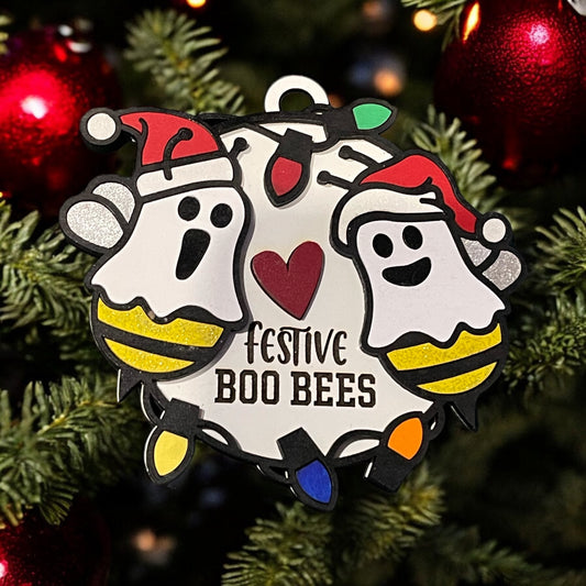 Boo-Bees Christmas Ornament