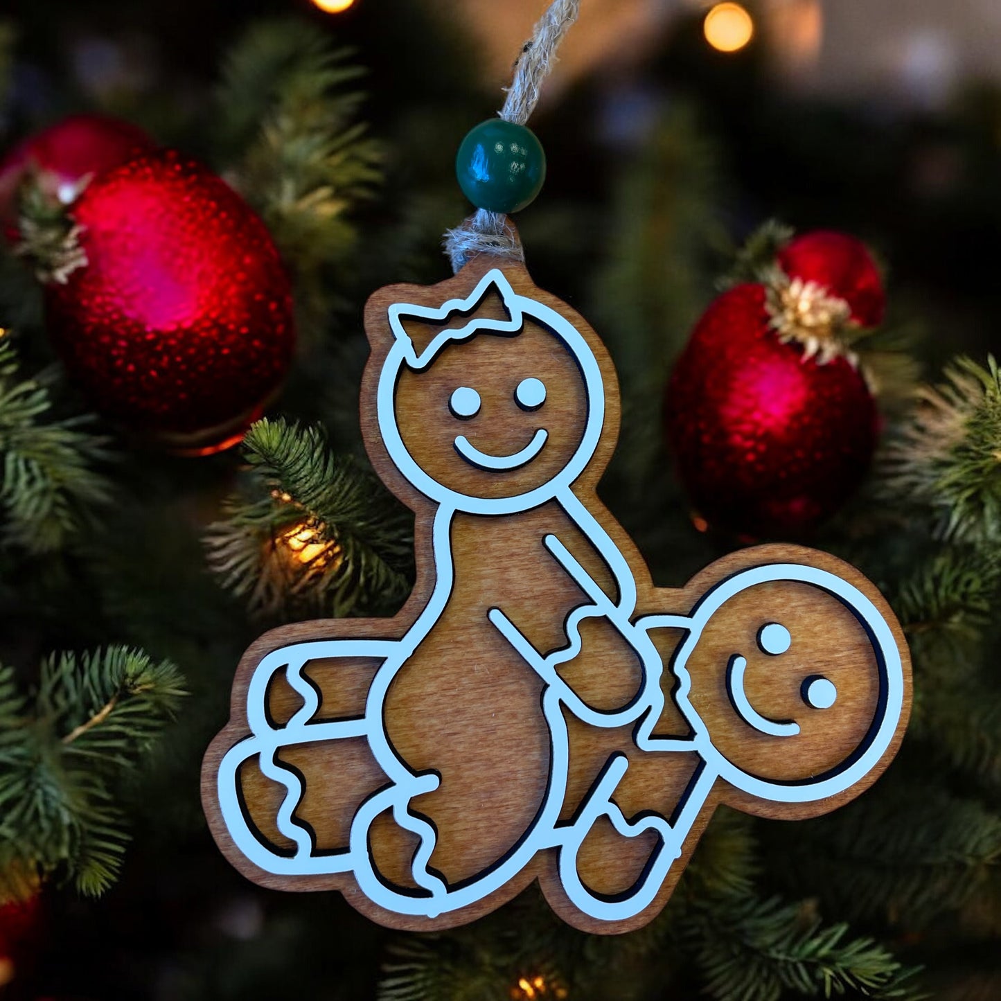 Gingerbread Cowgirl Ornament