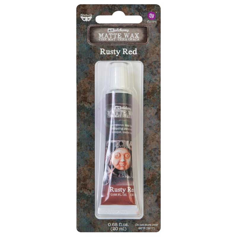 Finnabair Wax Paste – Rusty Red – 0.68 fl oz (20 ml)