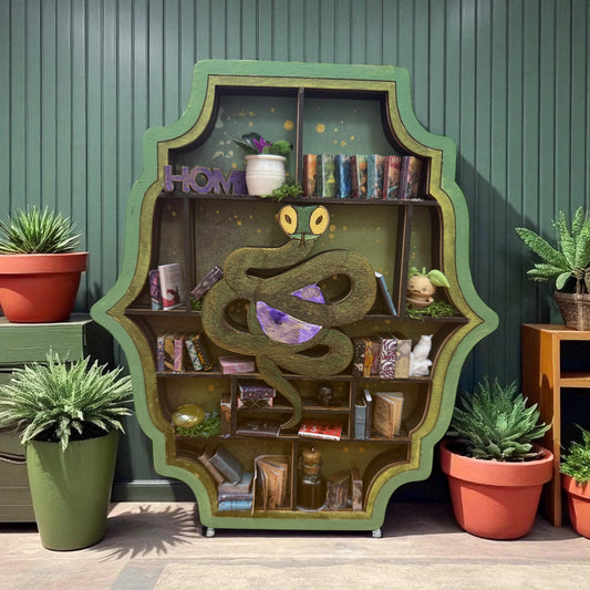 Miniature Bookshelf - HP House Animals- DIY