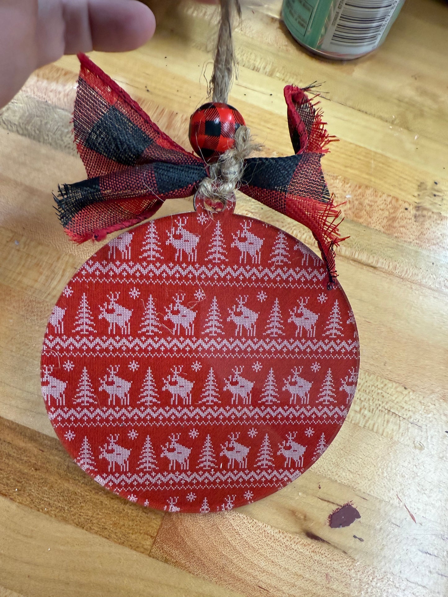 Jolly AF Ornament - Acrylic Bucks