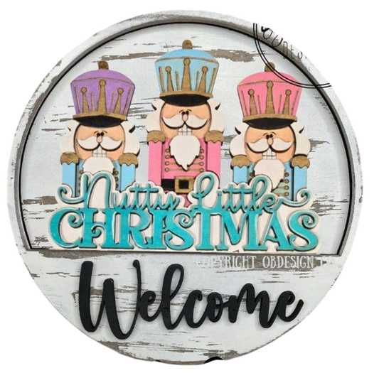 A Nutty Christmas Insert for Interchangeable rounds or Crate