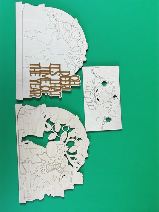 Oh Deer Seasonal Insert for Interchangeable rounds or Crate