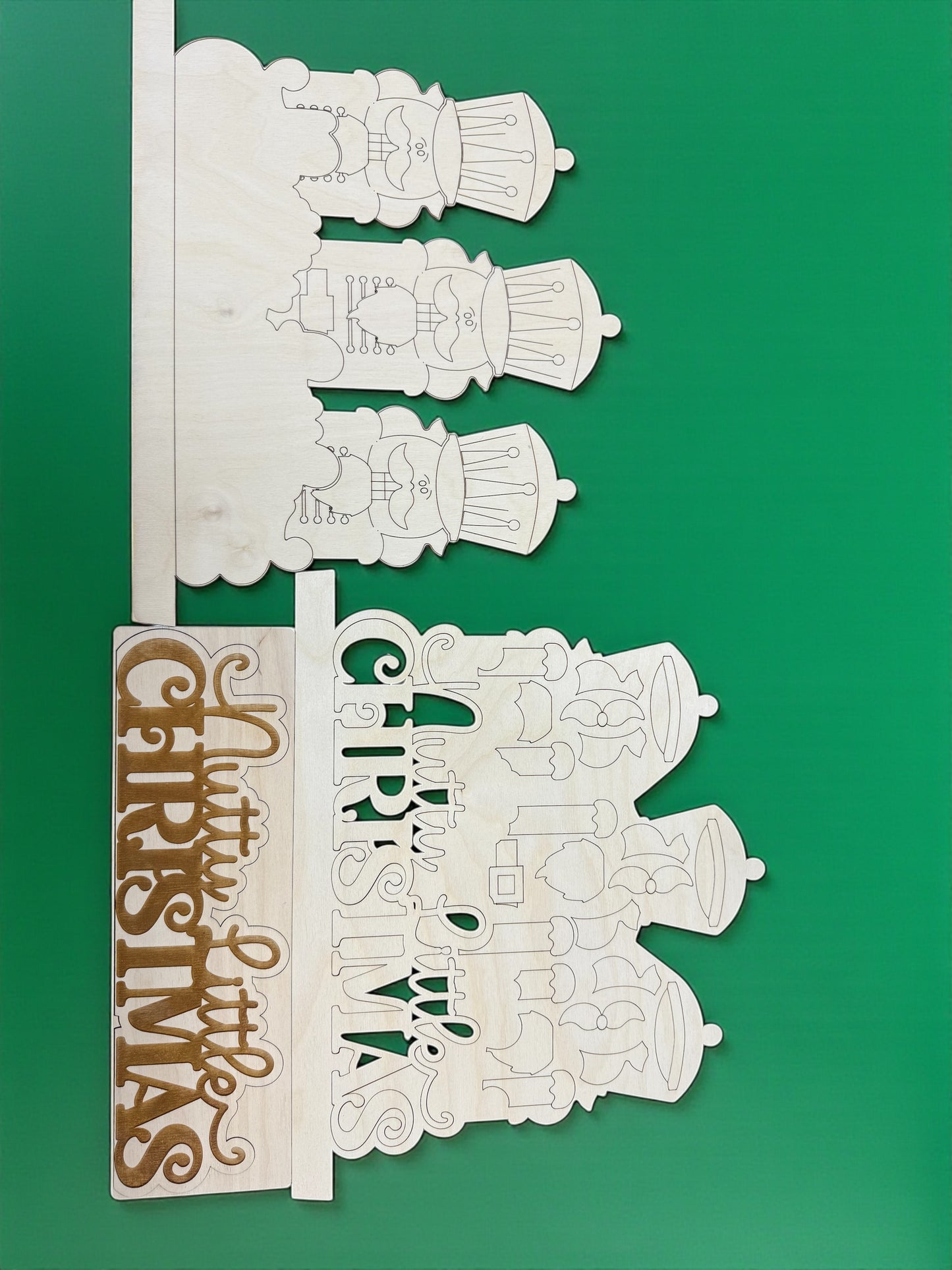 A Nutty Christmas Insert for Interchangeable rounds or Crate