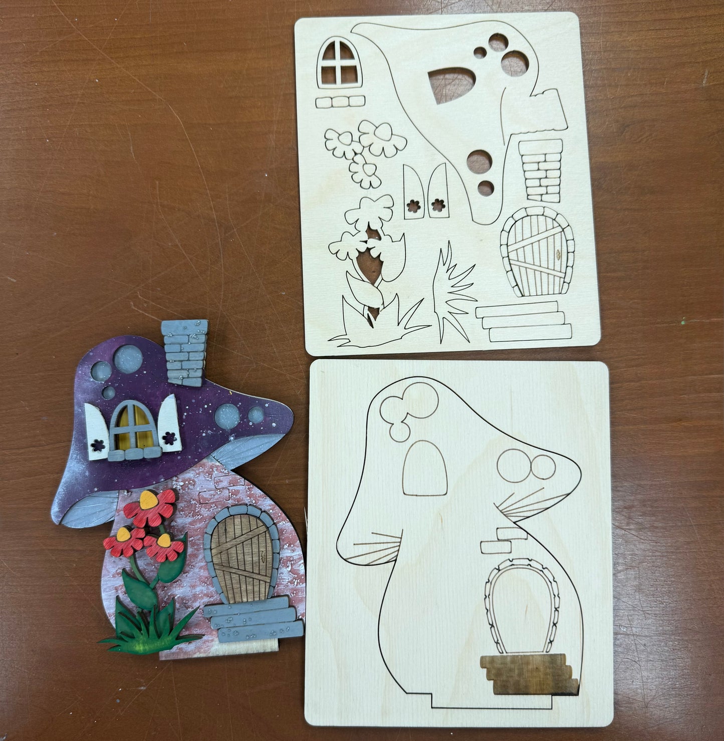 Mushroom Set of 5 - DIY set