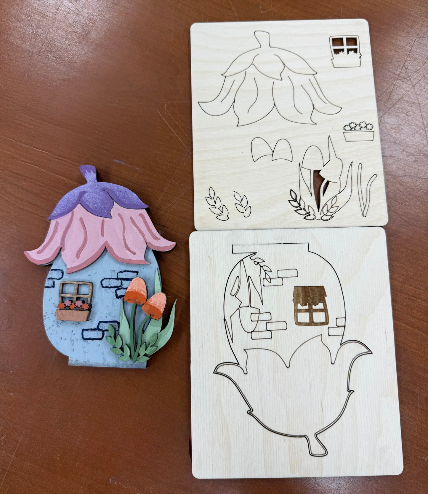 Mushroom Set of 5 - DIY set