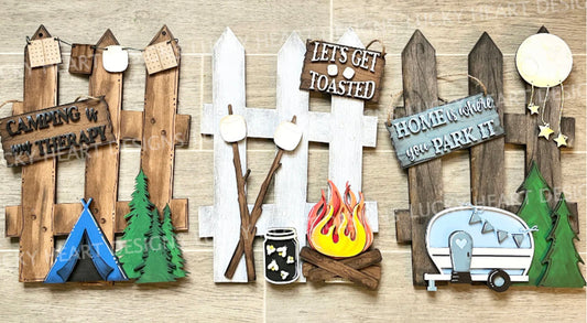 Camping Fence - May Paint Party