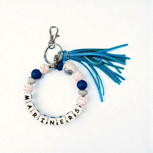 Seattle Mariners Keychain wristlet - Letters