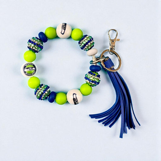 Seattle Seahawks Keychain wristlet - Logo