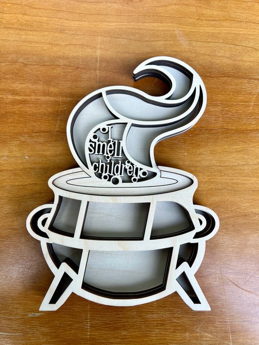 Cauldron - I Smell Children - Mini Bookshelf