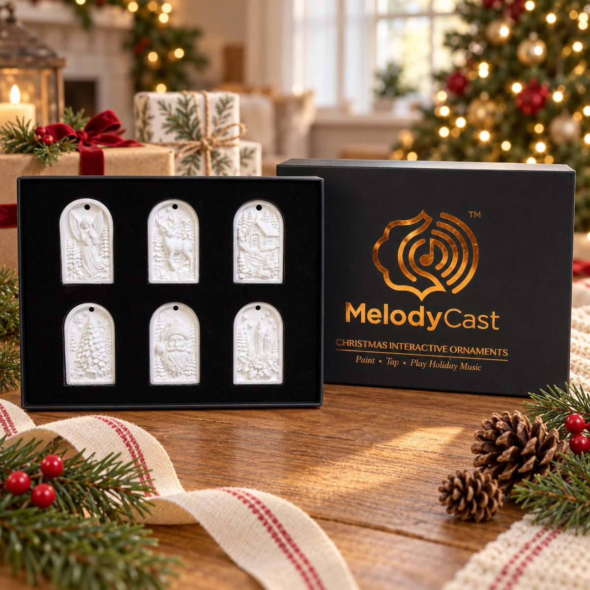 Melody Cast Ornaments