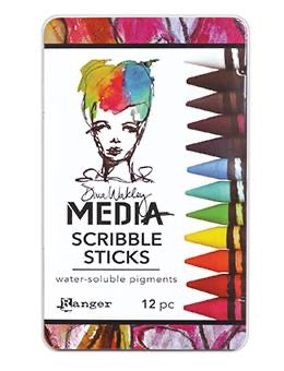 Dina Wakley Scribble Sticks #1