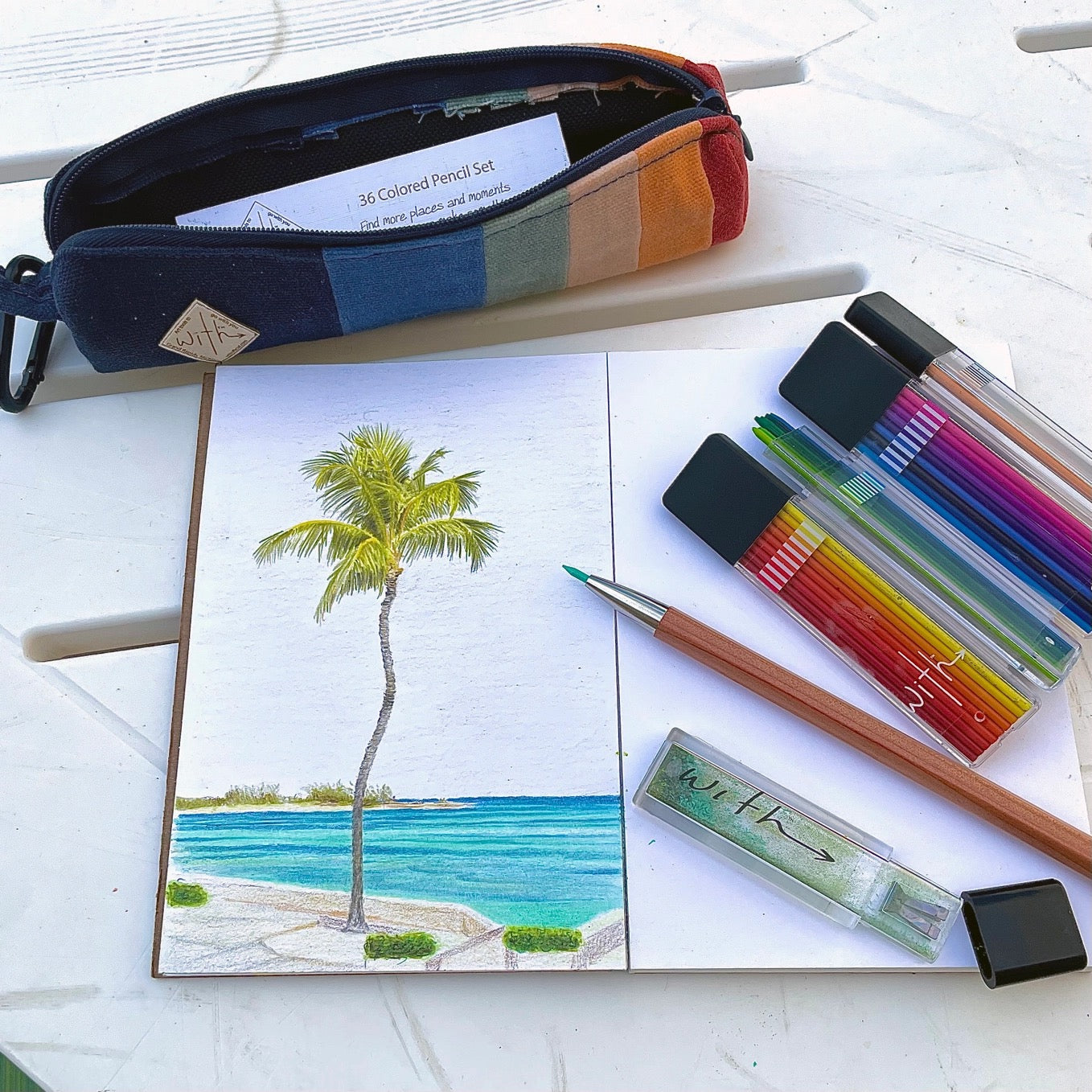 36 Colored Pencil Set - With