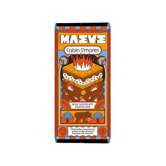Cabin S'more Milk Chocolate Truffle Bar