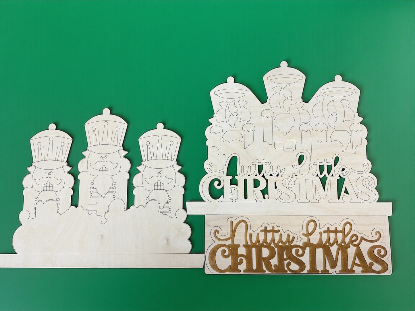 A Nutty Christmas Insert for Interchangeable rounds or Crate