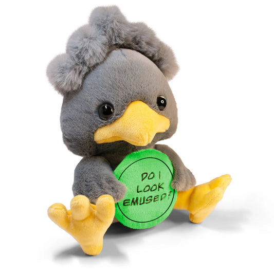 "Do I Look Emused?" Emu Plush