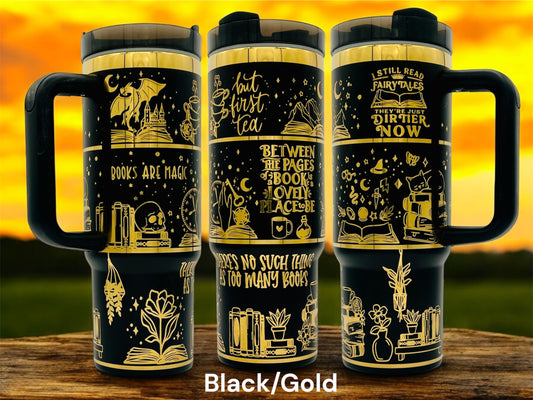 Books Are Magic themed laser engraved digital file download svg - 3 shelf - book quotes - floral - dragons - HP - magical - cat