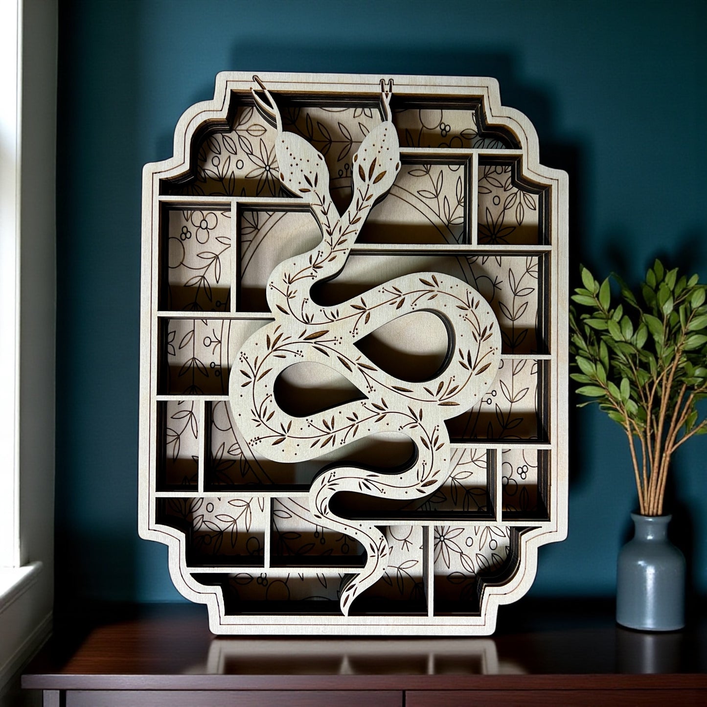 Earth Snake Mini Bookshelf