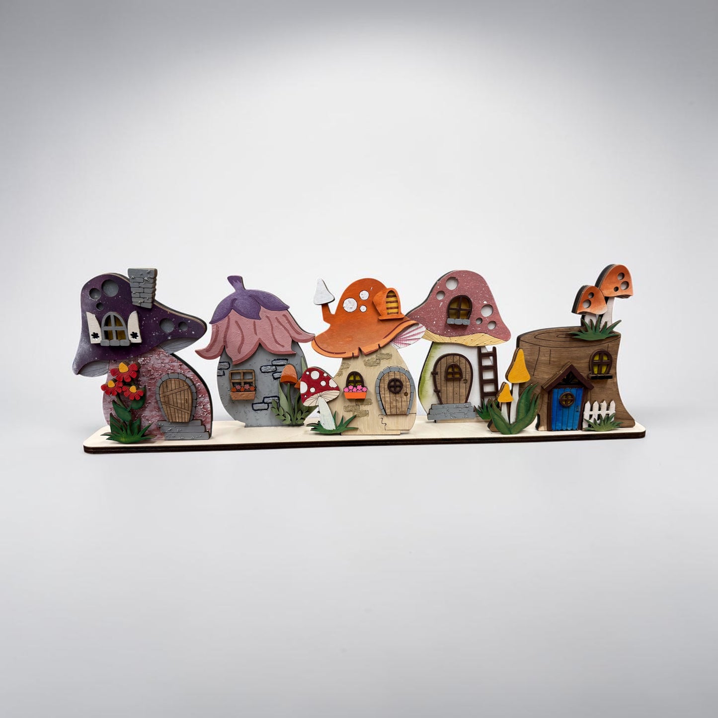 Mushroom Set of 5 - DIY set