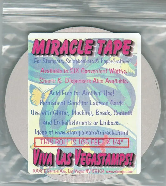 Miracle Tape  1/8"x55 yards