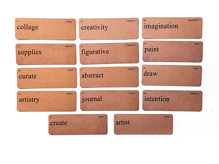 UmWOW Diecuts : Word Cards – Artistry