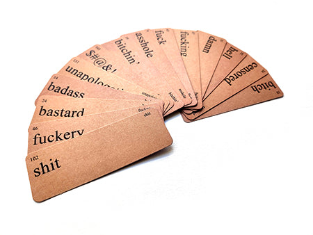 UmWOW Diecuts : Word Cards – Censored