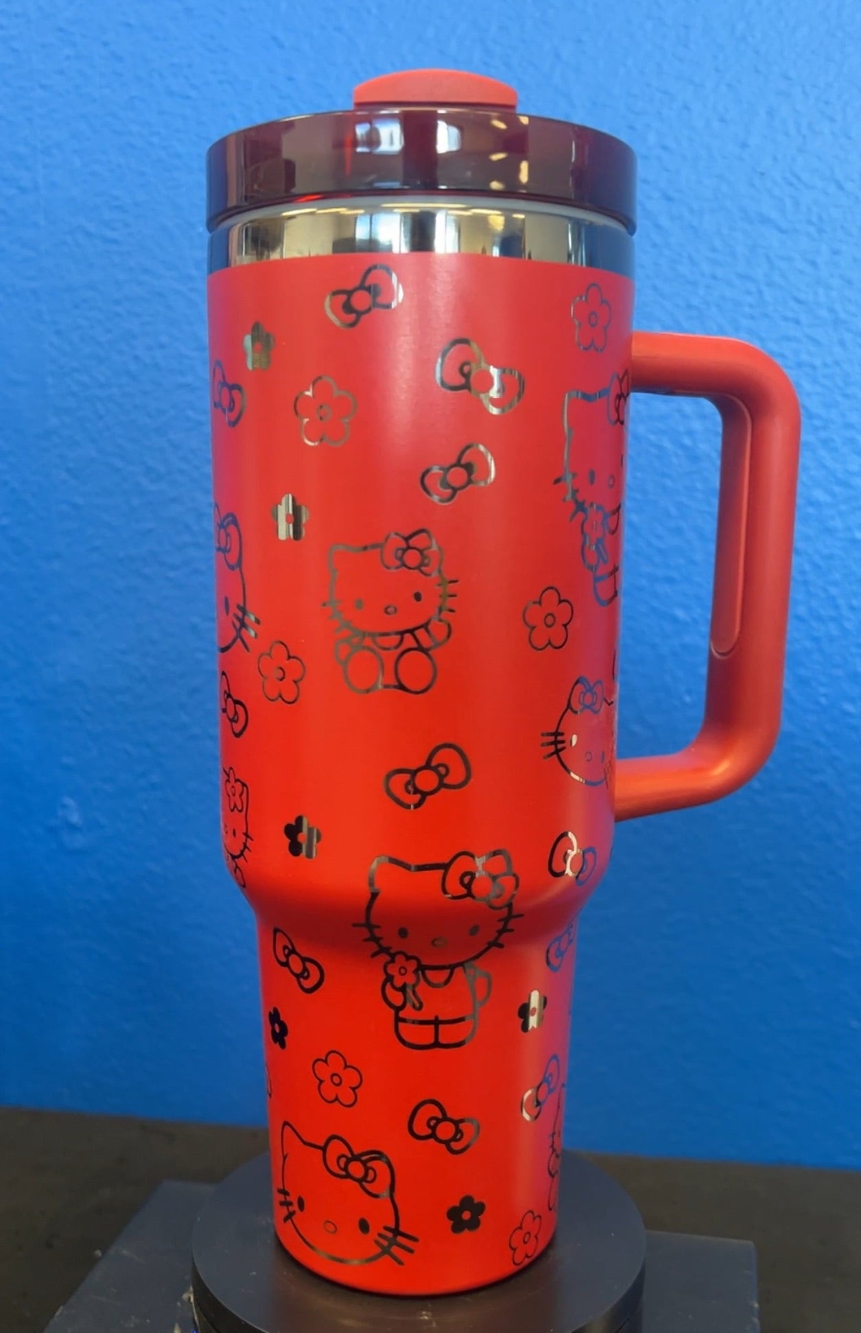 Hello Kitty Rainbow Engraved Tumbler 40oz