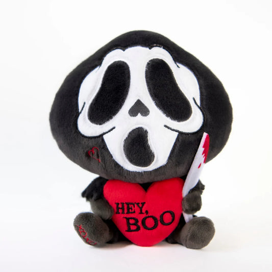 "Hey, Boo" Ghost Mask Killer Plush