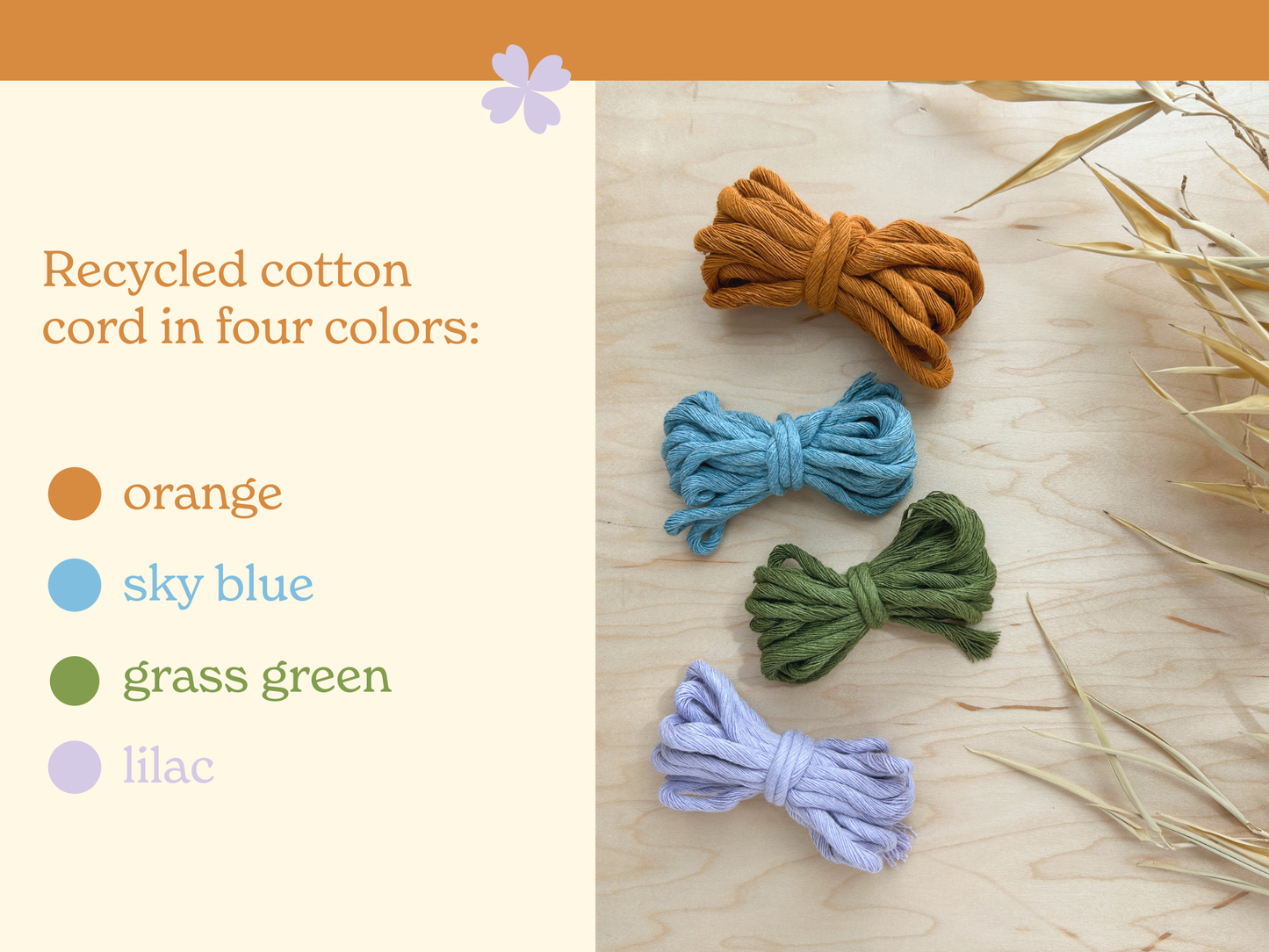 Summer DIY Round Weaving Kit | Beginner Friendly