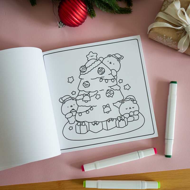 Cute & Cozy Coloring: Merry by Becky Cas