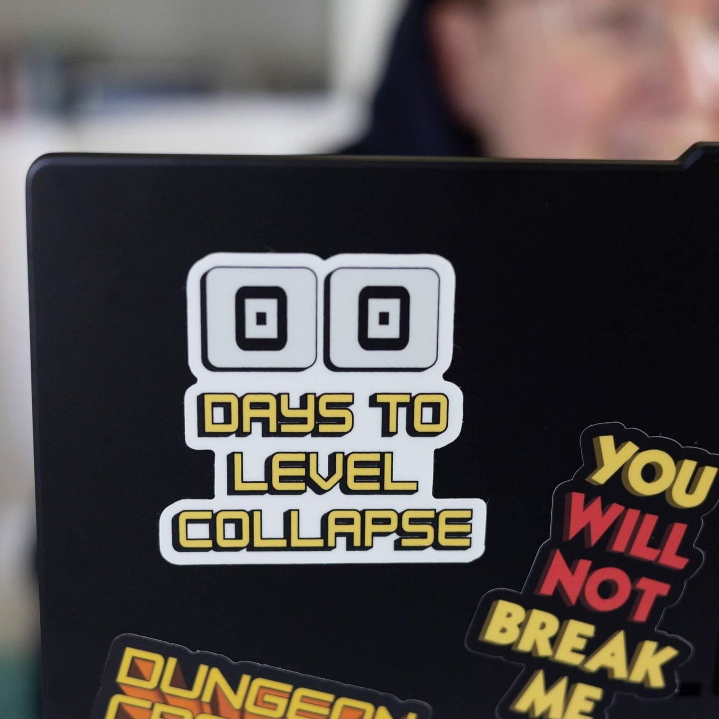 Days to Level Collapse Sticker | Dungeon Crawler Carl