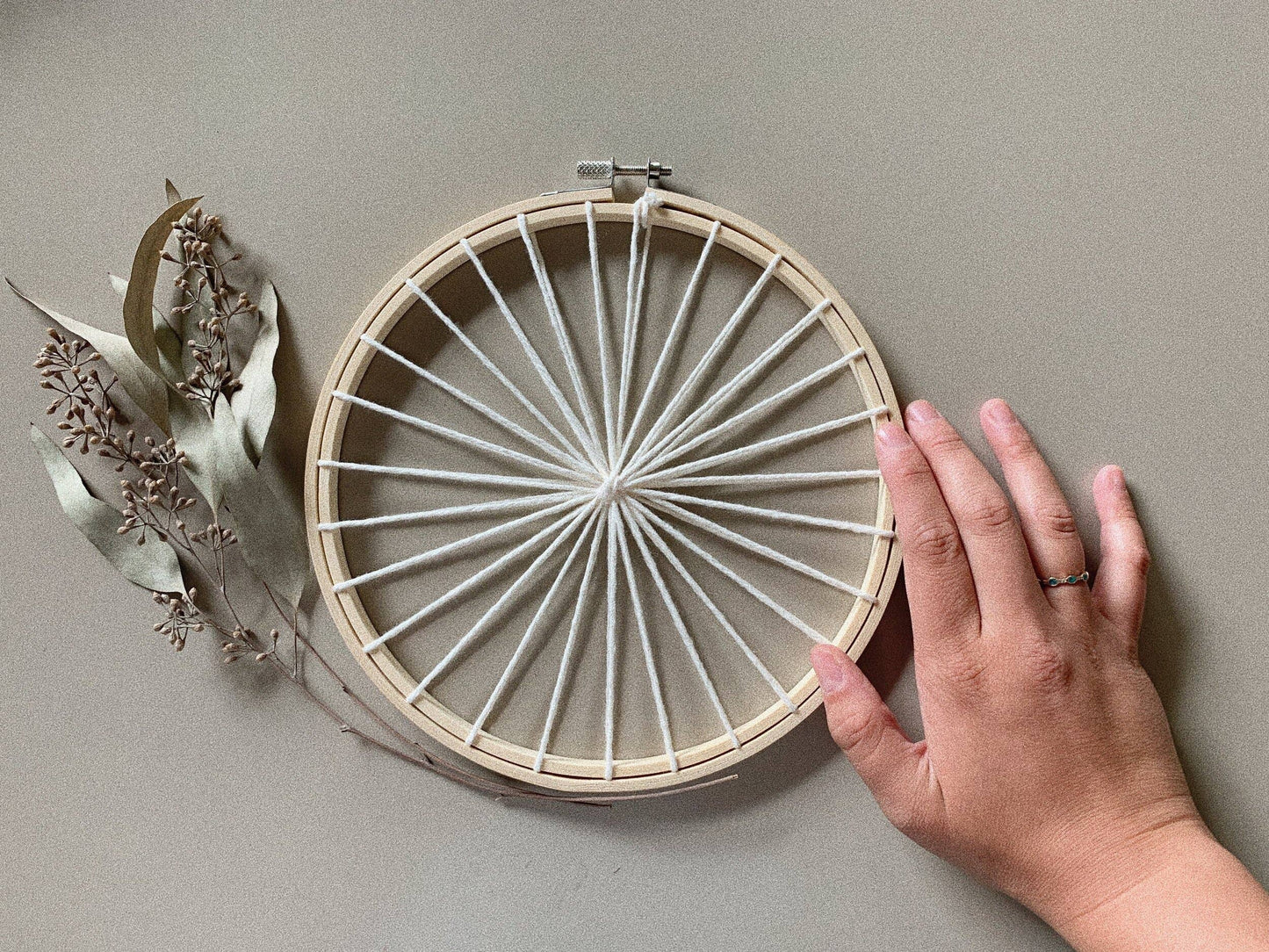 Set of Three Warped Hoops: 6”, 7”, 8”