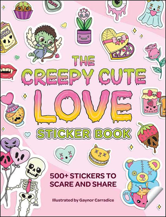 Creepy Cute Love Sticker Book by