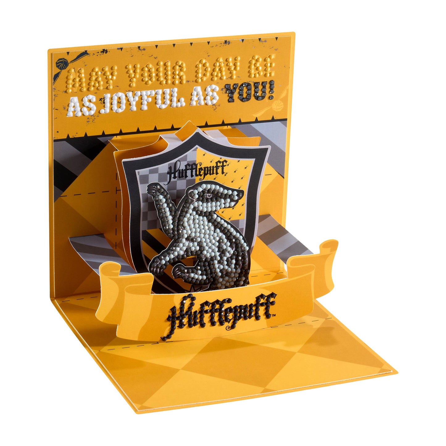 Diamond Pop Card™ - Hufflepuff™
