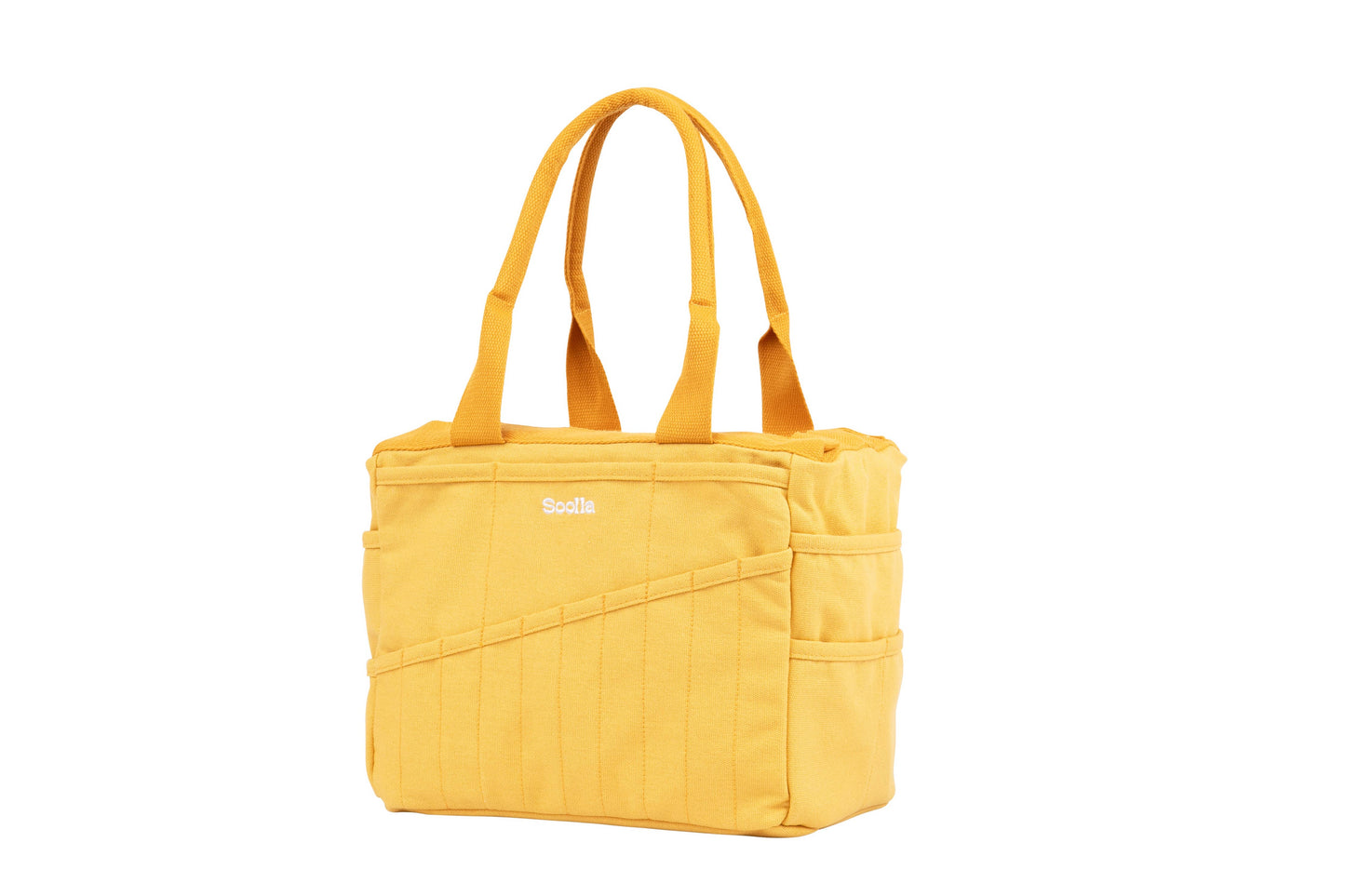 Soolla Studio Artist Bag, Sunset Mustard, Journaling Bag