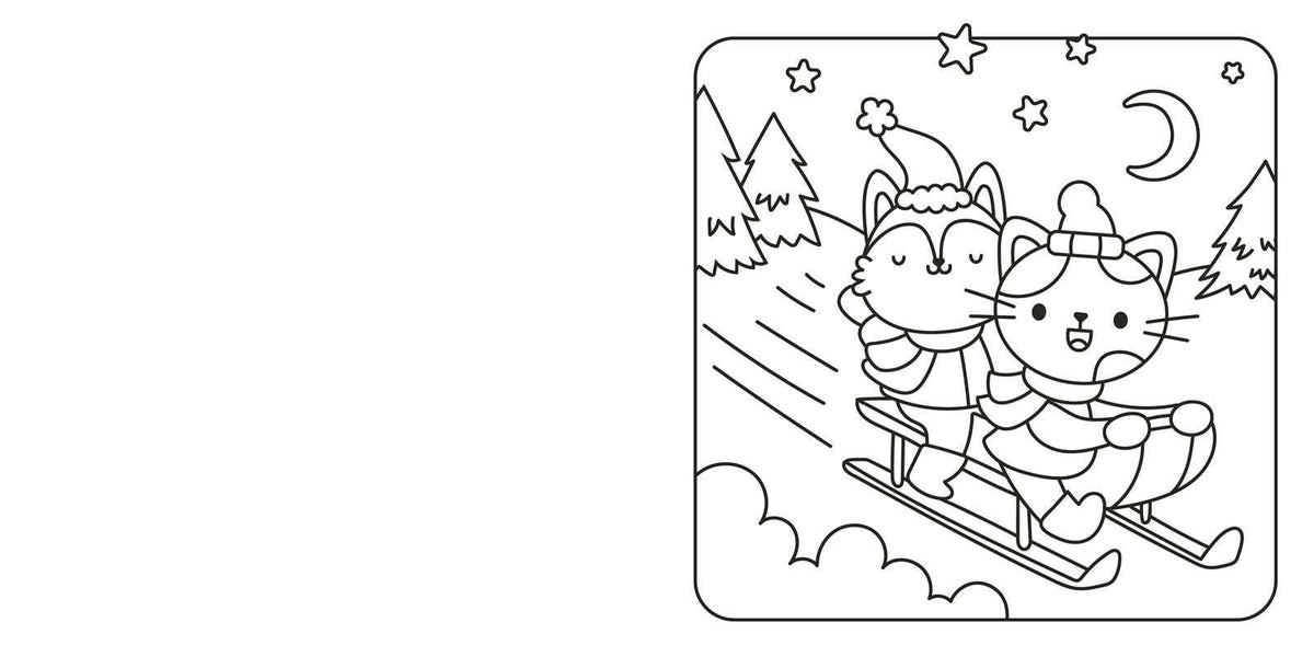 Coloring Corner: Snuggly Buddies by