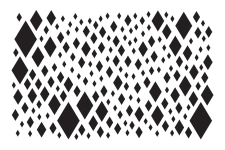 Diamond Confetti Stencil