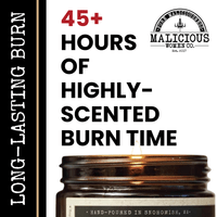 Unladylike 9oz Political Soy Candle | Clean Burning Handmade USA Feminist Scented Gift Set