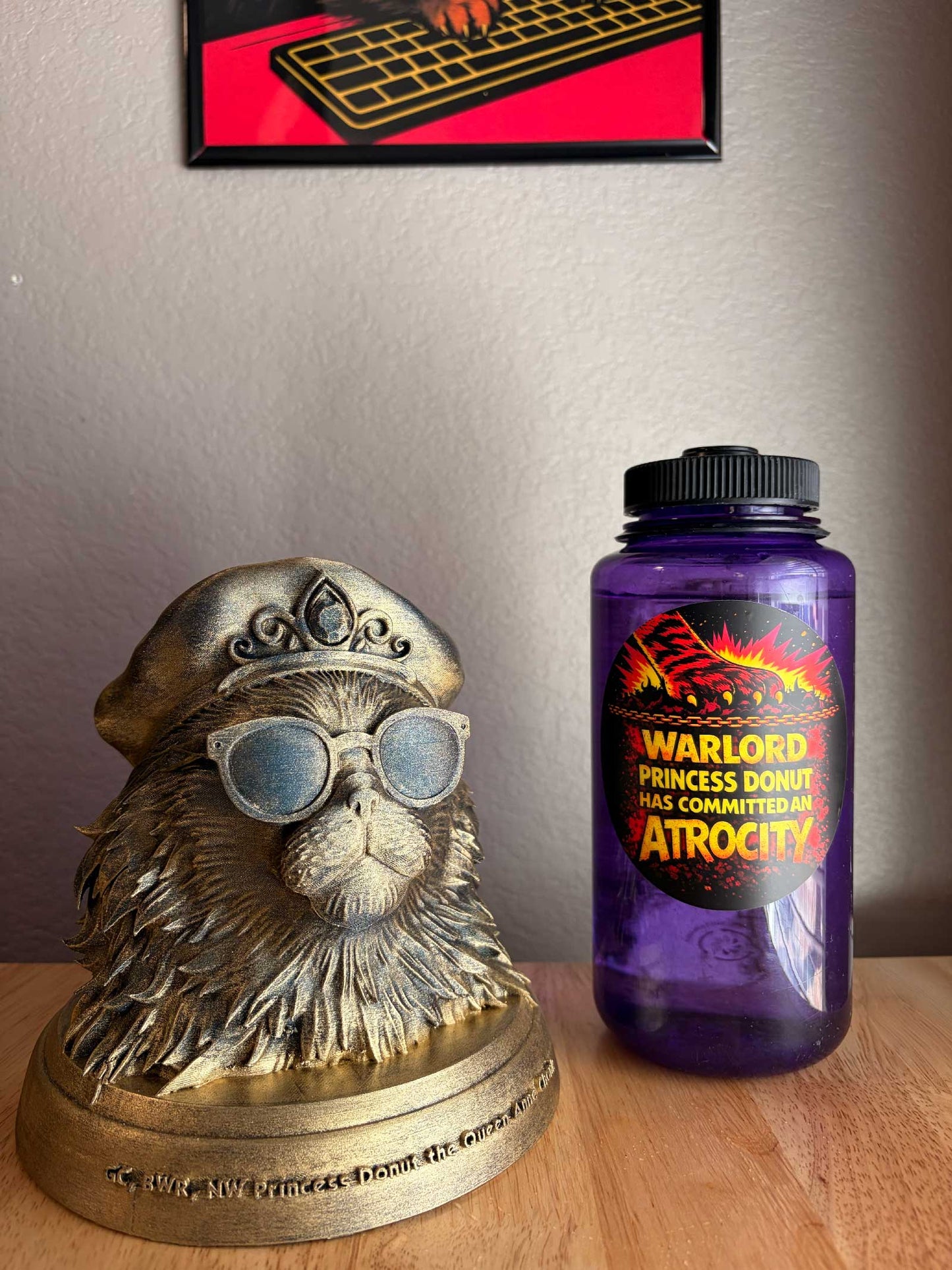 Princess Donut Has Commited An Atrocity Vinyl Sticker - Dungeon Crawler Carl Fan Art