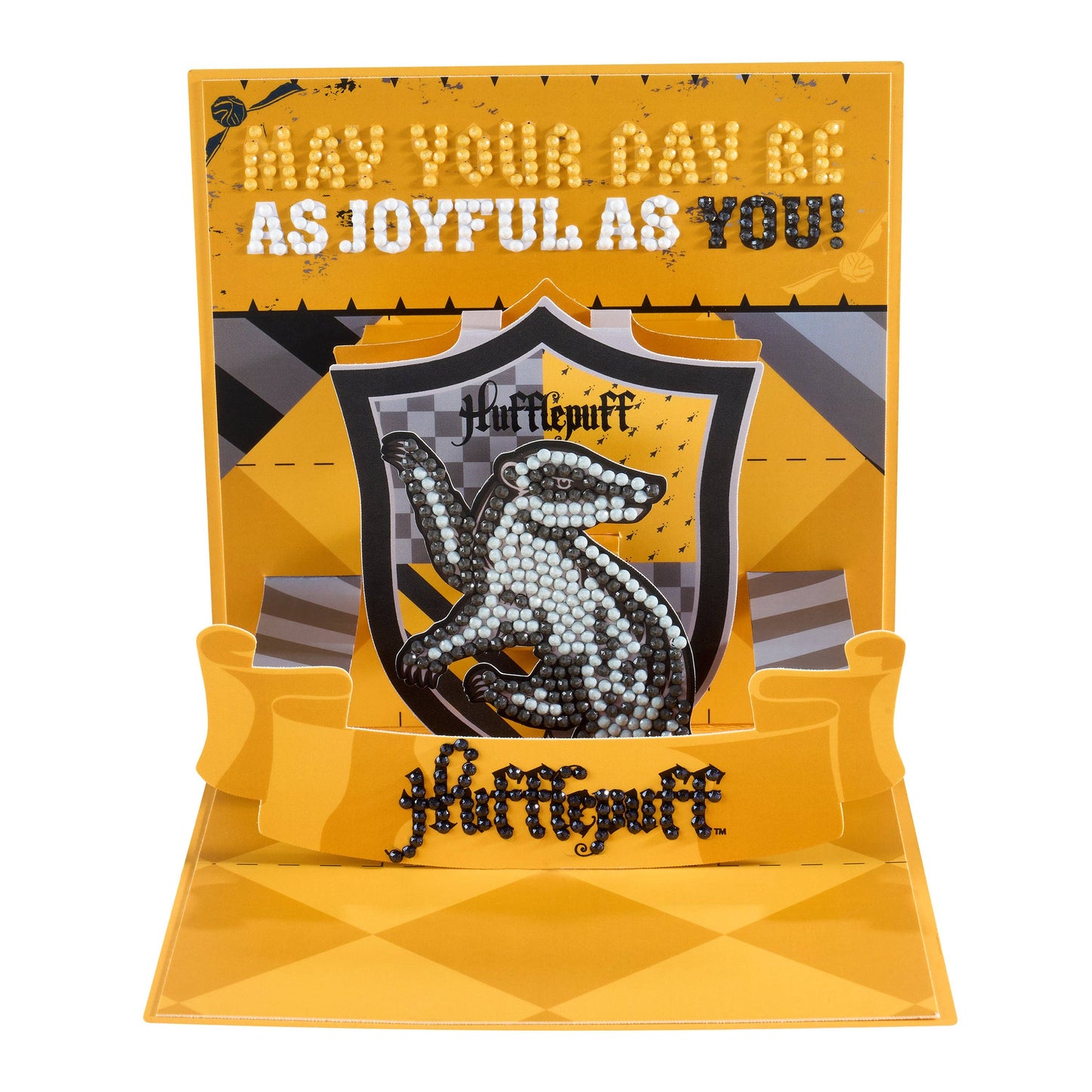 Diamond Pop Card™ - Hufflepuff™
