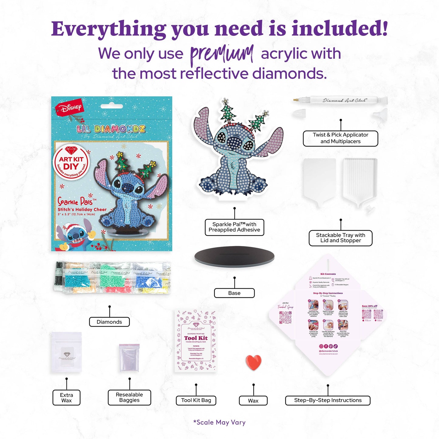 Sparkle Pals™ - Stitch’s Holiday Cheer