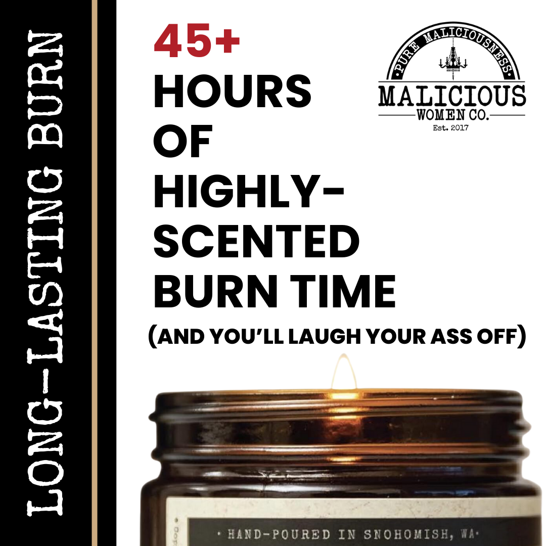 Please Don’t Do Meth In Our Bathroom 9oz Funny Candle Malicious Women Co