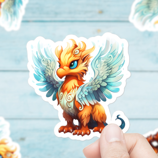 Griffin Sticker - Mythical Creature