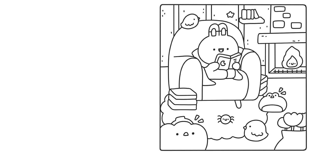 Cute & Cozy Coloring: Spooky by Becky Cas