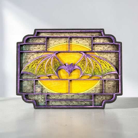 Celestial Bat Mini Bookshelf