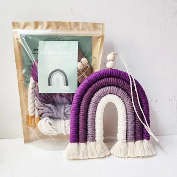 DIY Rainbow Macrame Kit